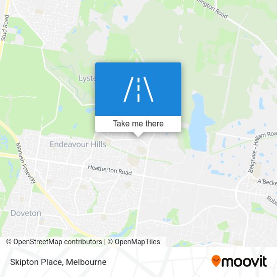 Skipton Place map