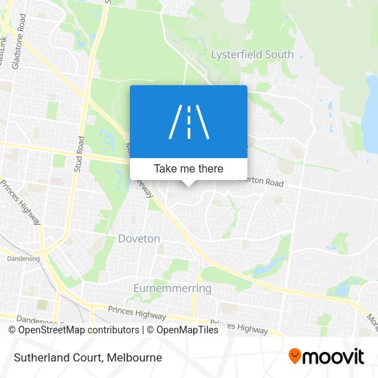 Sutherland Court map