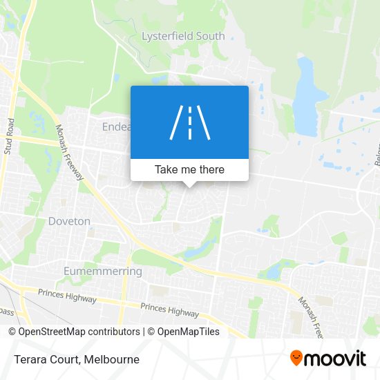 Terara Court map