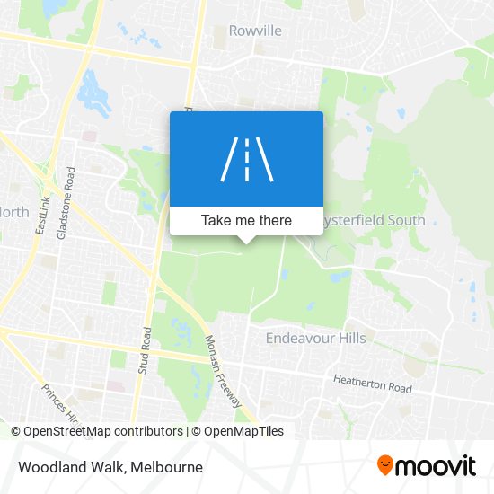 Woodland Walk map