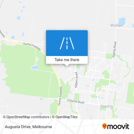 Augusta Drive map