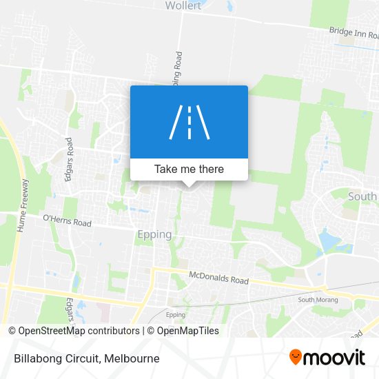Billabong Circuit map