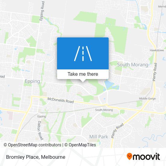 Bromley Place map
