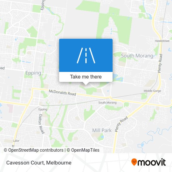 Cavesson Court map