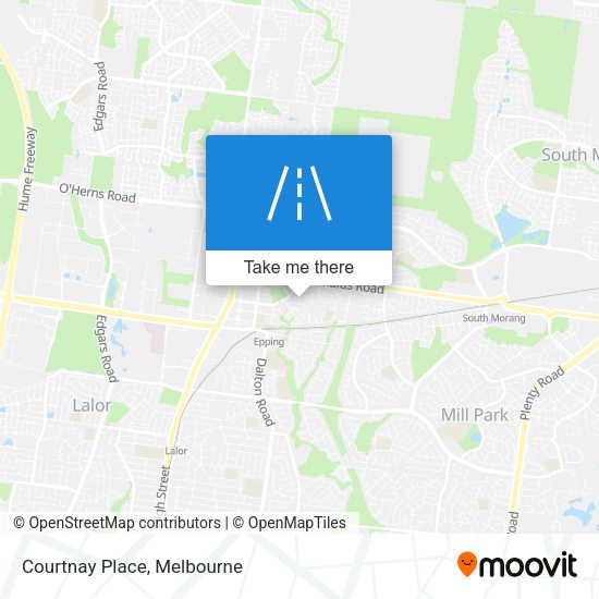 Courtnay Place map