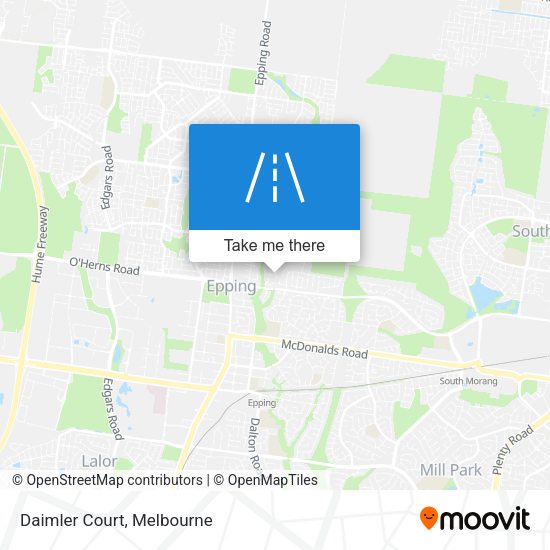 Daimler Court map