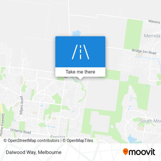 Dalwood Way map