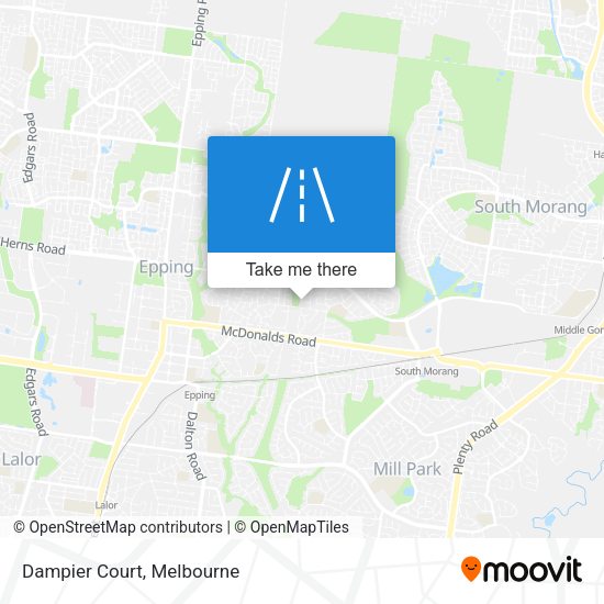 Dampier Court map
