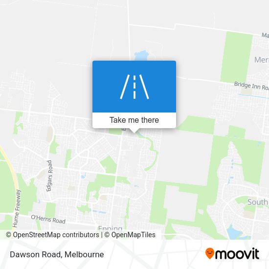 Dawson Road map