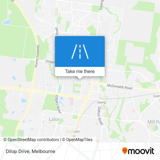 Dilop Drive map