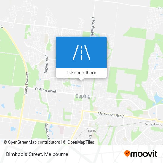 Dimboola Street map