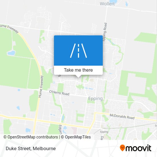 Duke Street map