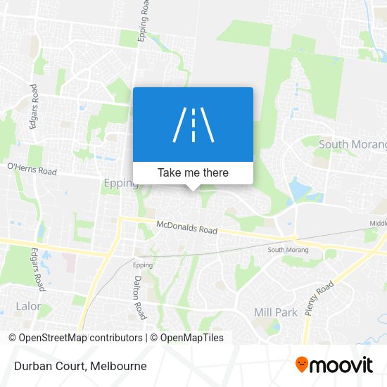 Durban Court map