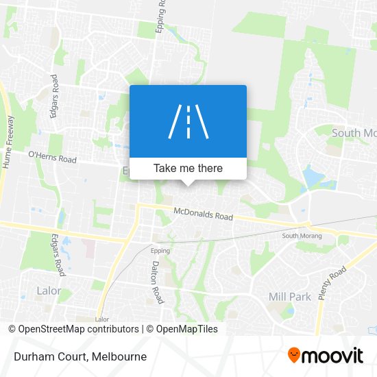 Durham Court map