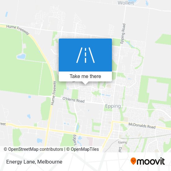 Energy Lane map