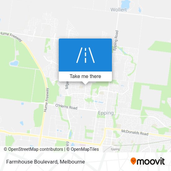 Farmhouse Boulevard map