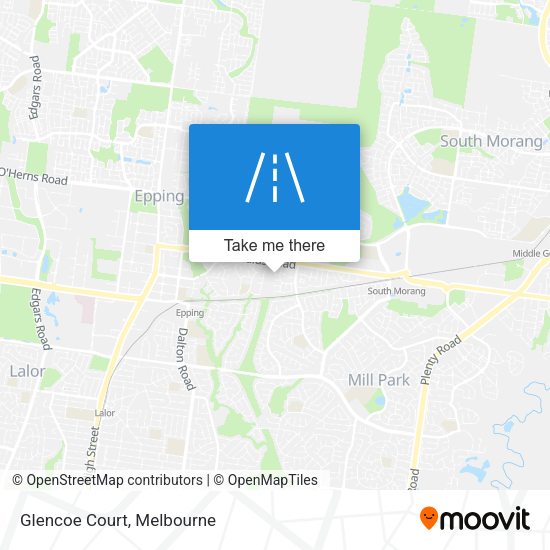 Glencoe Court map