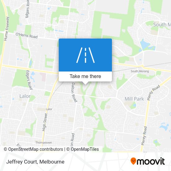 Jeffrey Court map