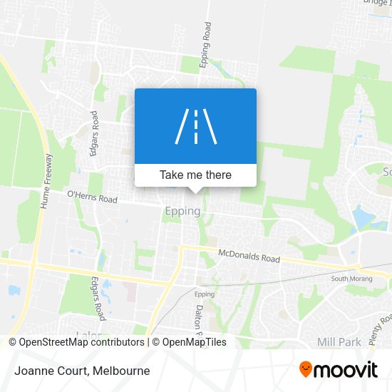 Joanne Court map