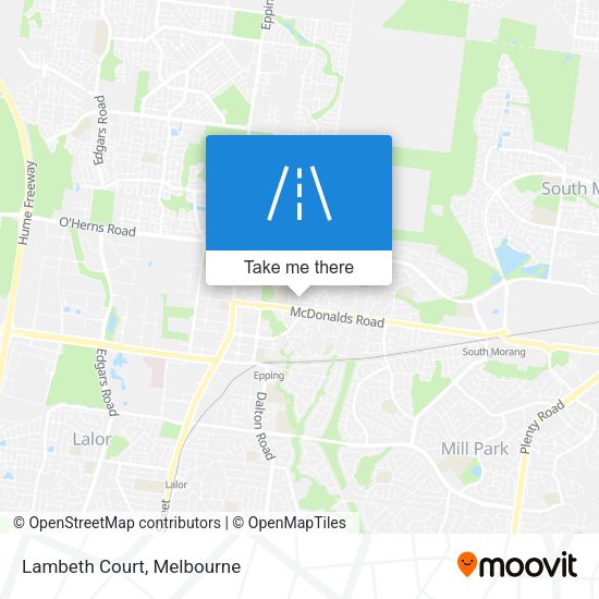 Lambeth Court map