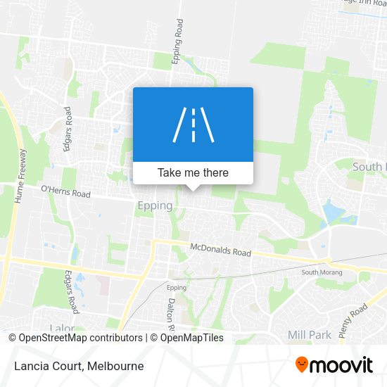 Lancia Court map