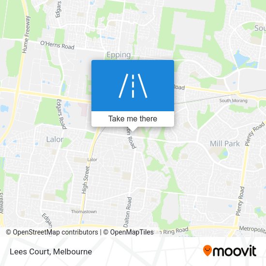 Lees Court map