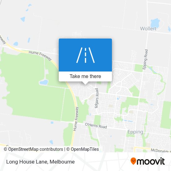 Long House Lane map