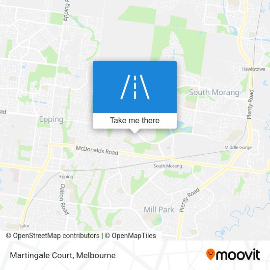 Martingale Court map