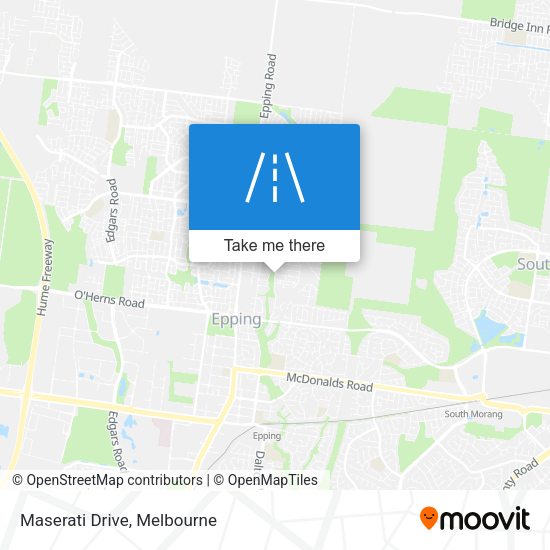 Maserati Drive map
