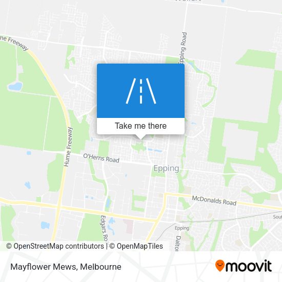 Mayflower Mews map