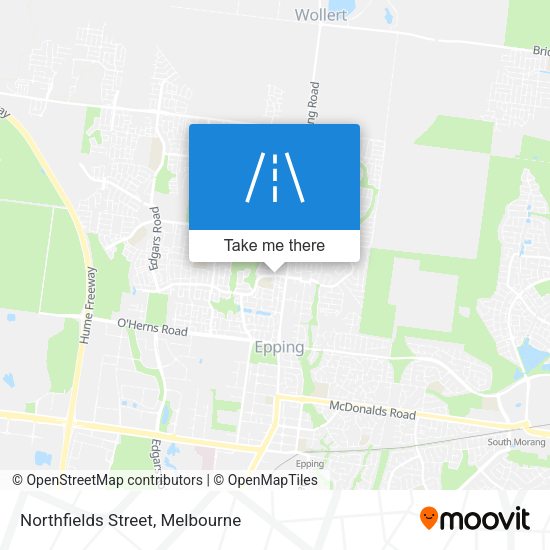 Northfields Street map