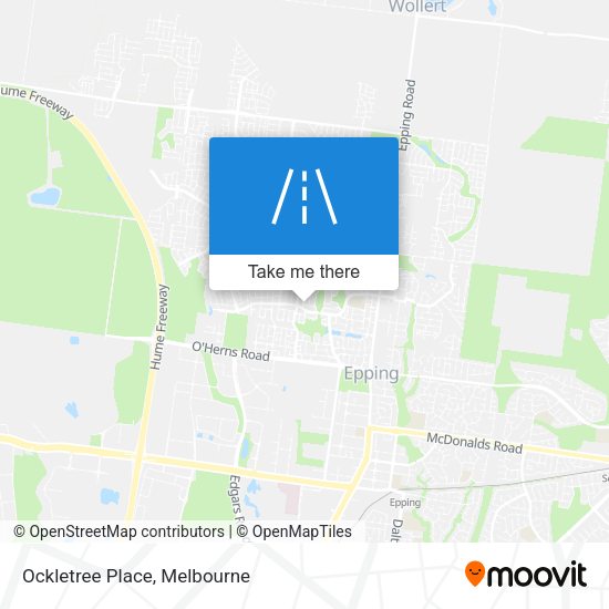 Ockletree Place map