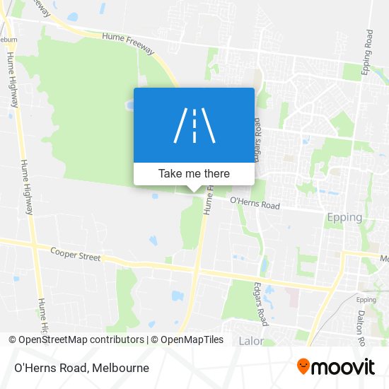 O'Herns Road map