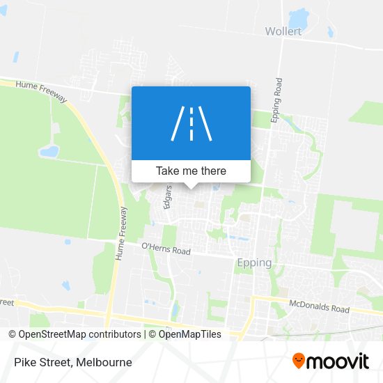 Pike Street map