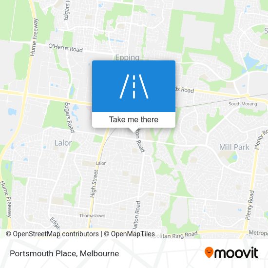 Portsmouth Place map