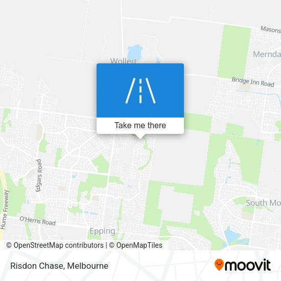 Risdon Chase map