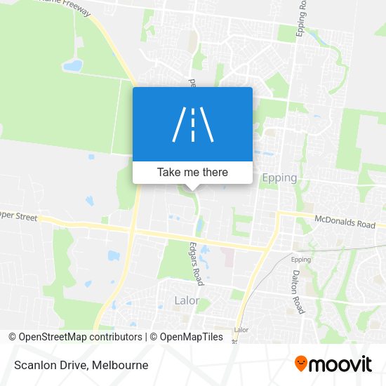 Scanlon Drive map