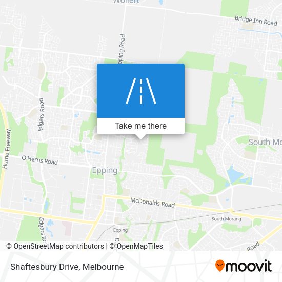Shaftesbury Drive map