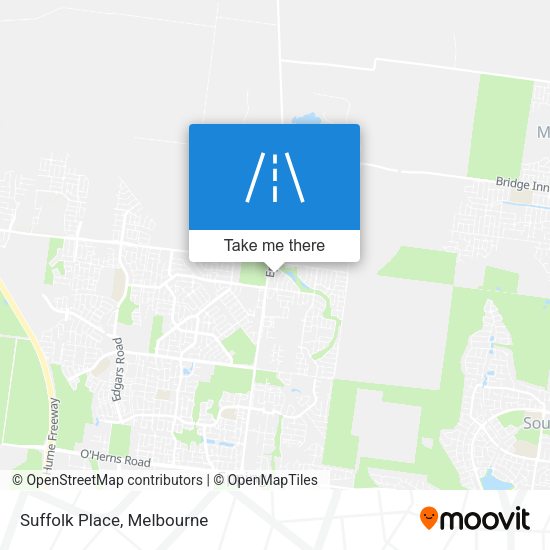 Suffolk Place map