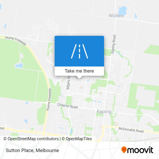 Sutton Place map