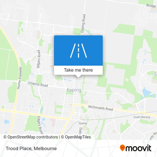 Trood Place map