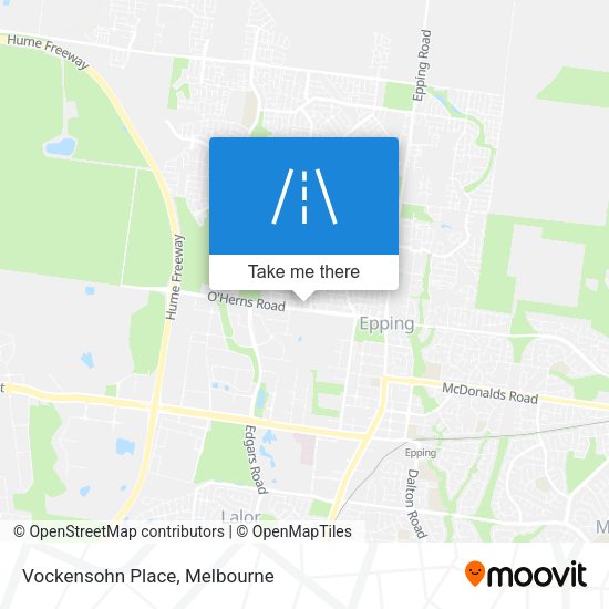 Vockensohn Place map