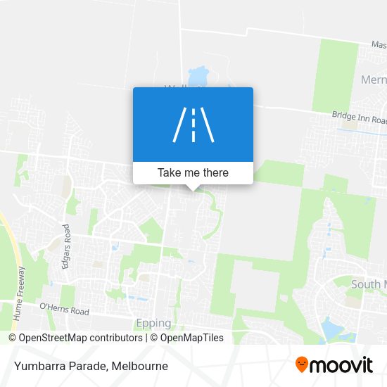Yumbarra Parade map
