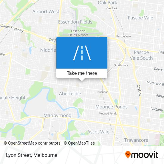 Lyon Street map