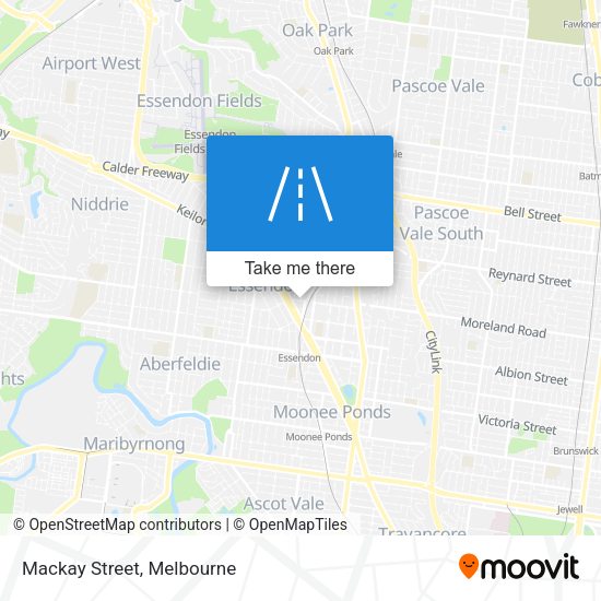 Mackay Street map