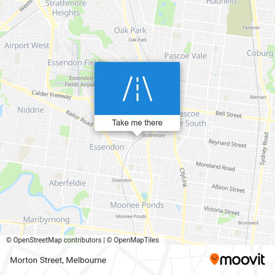 Morton Street map