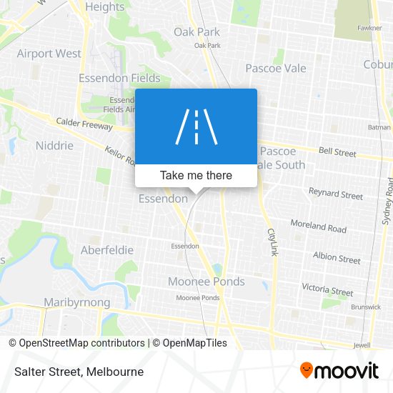 Salter Street map