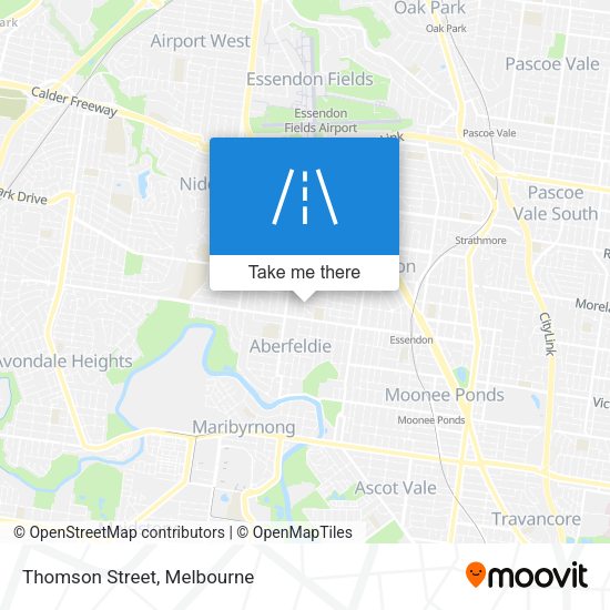 Thomson Street map