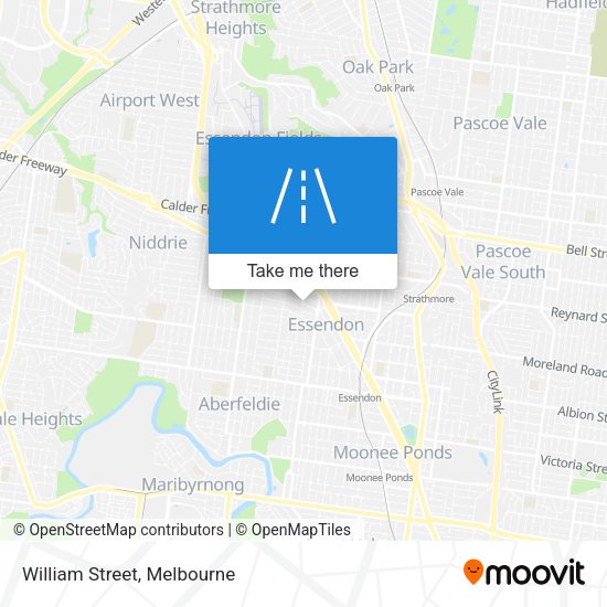 William Street map