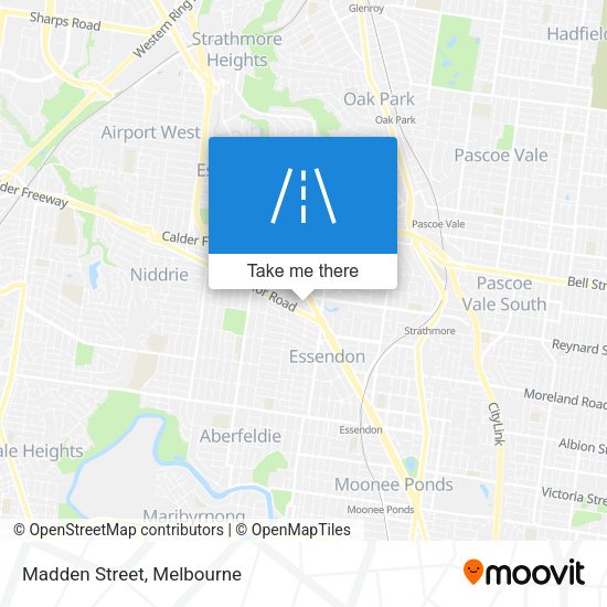Madden Street map